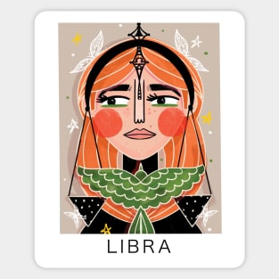 LIBRA GIRLS Sticker